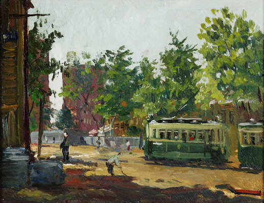 Ромадин Николай Михайлович. Московские трамваи